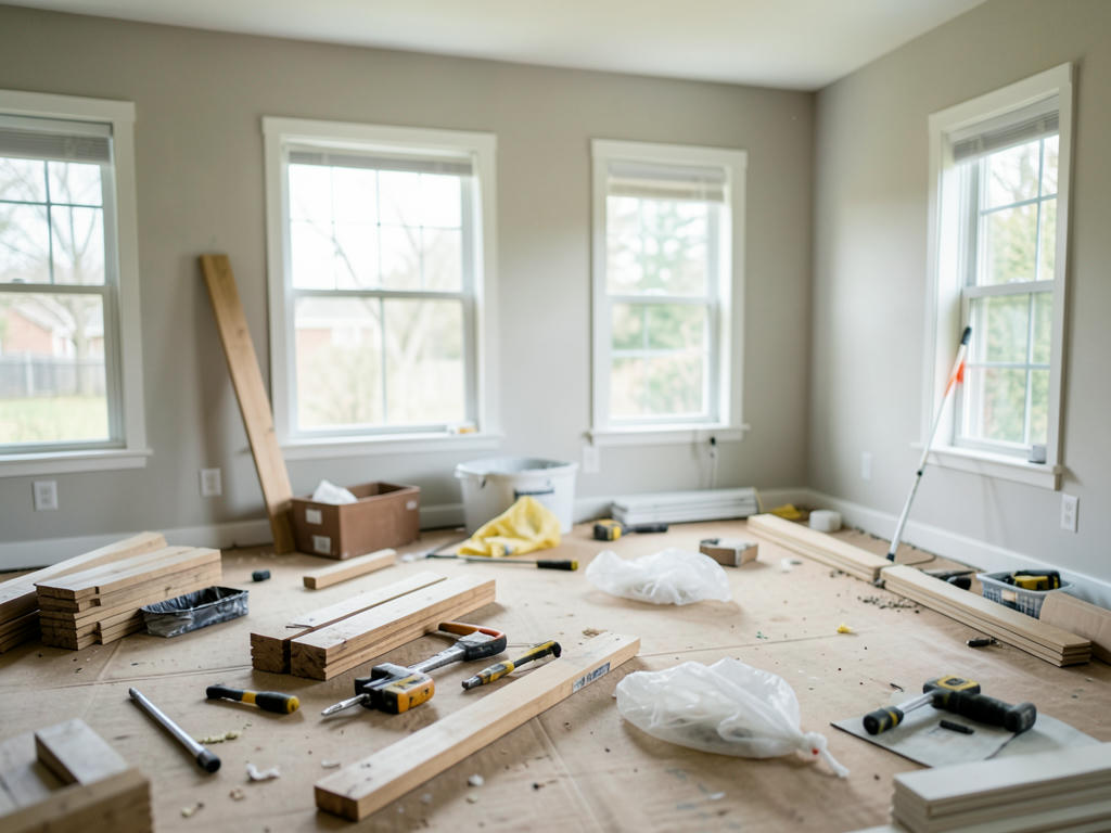 Residential Remodeling work in progress